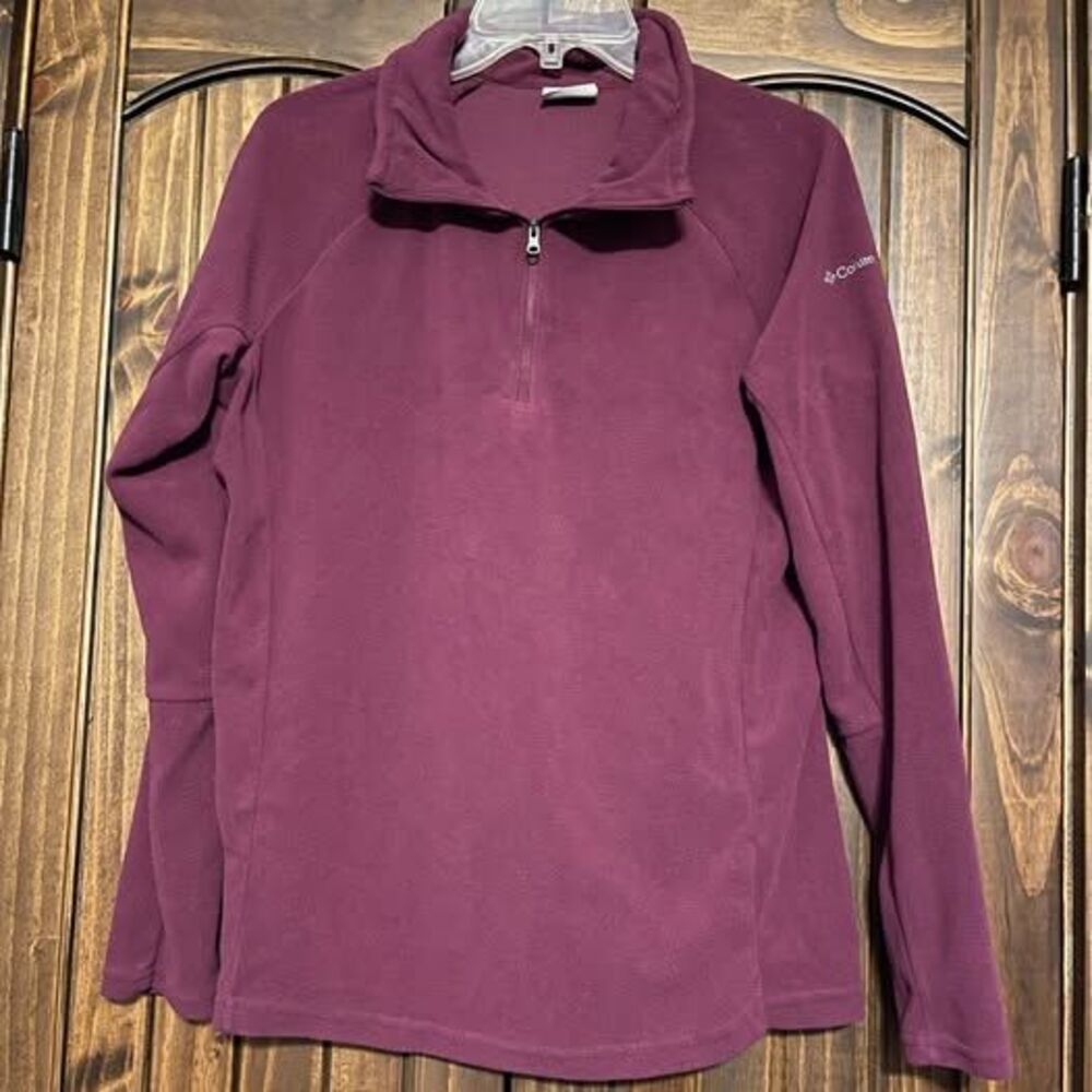 Columbia Women’s XL 1/4 Zip Pullover Fleece Cozy Lightweight